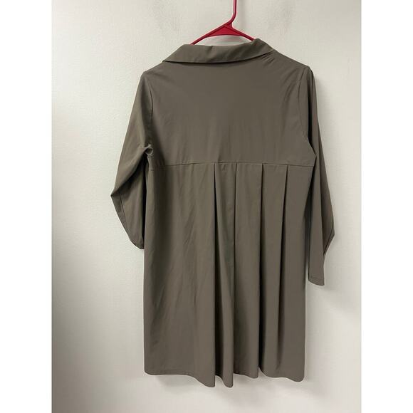 Jason Olive Green Dress Sz S - Picture 2 of 3